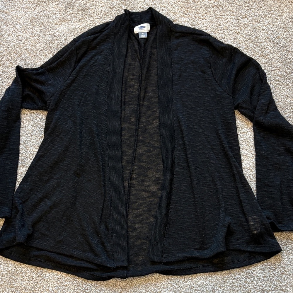 Old Navy Women's Black Cardigan Sweater